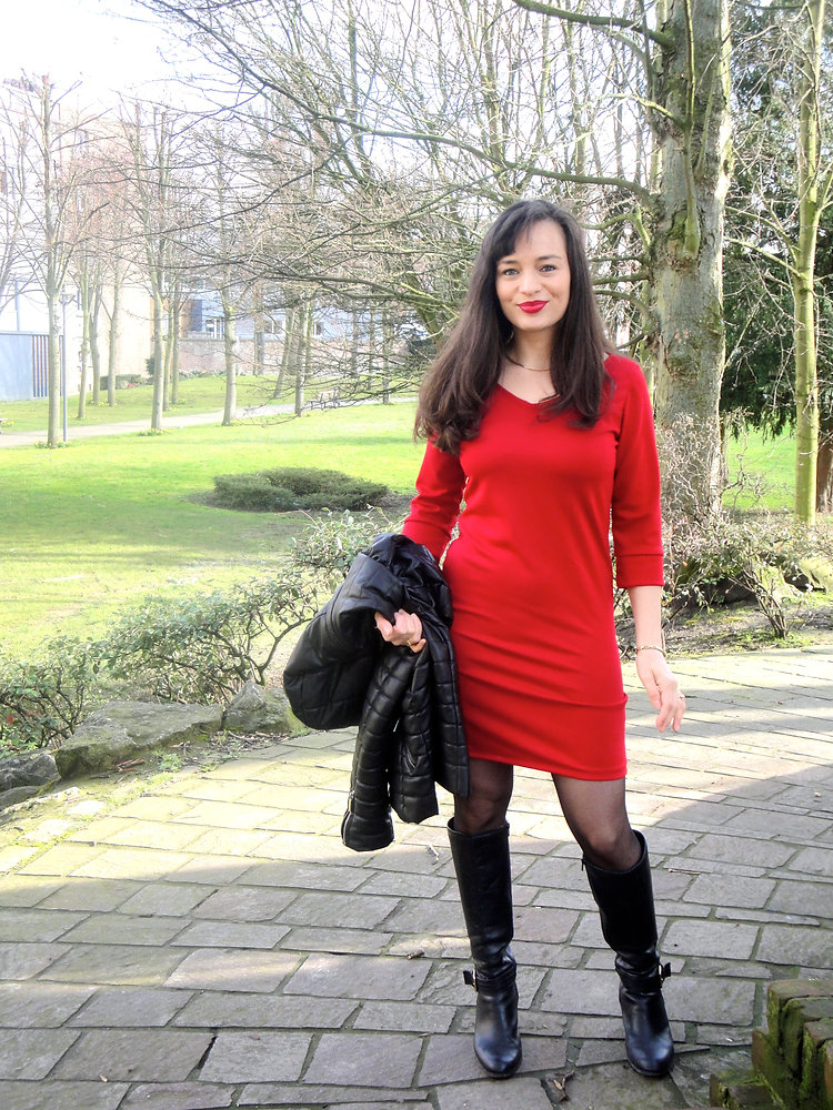 En Robe Fruit Rouge Une robe rouge