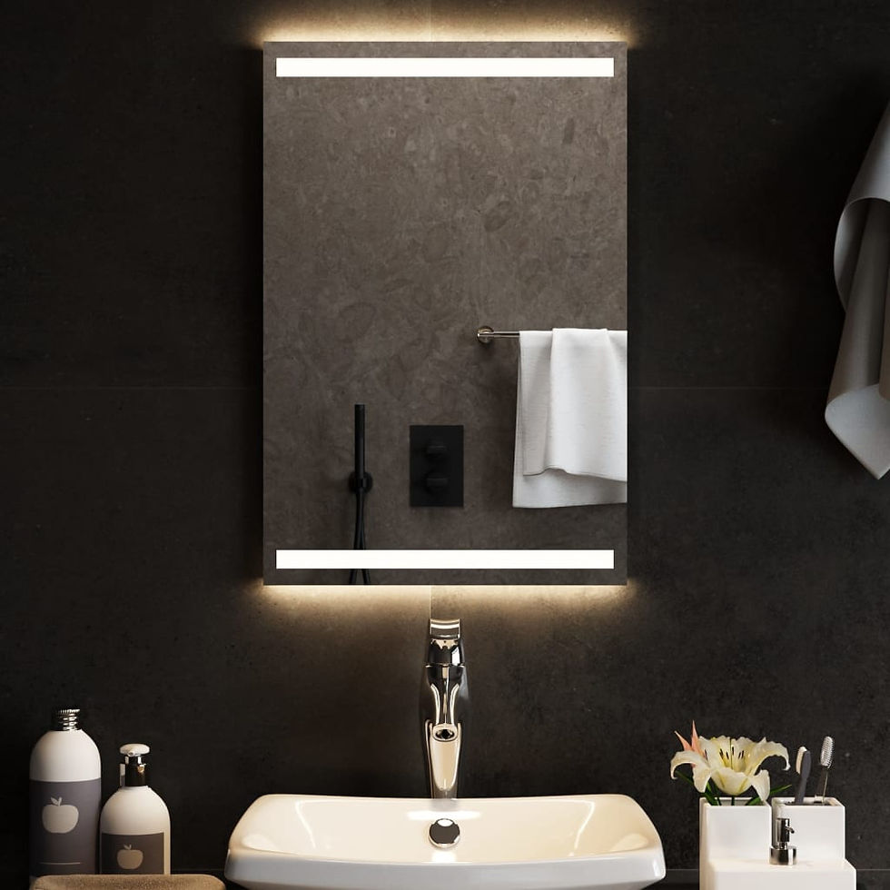 Миниатюра: LED огледало за баня 40x60 см