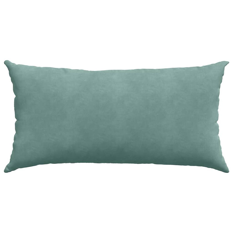 Миниатюра: Диван възглавници 2 pcs Морско зелено 80 x 40 cm