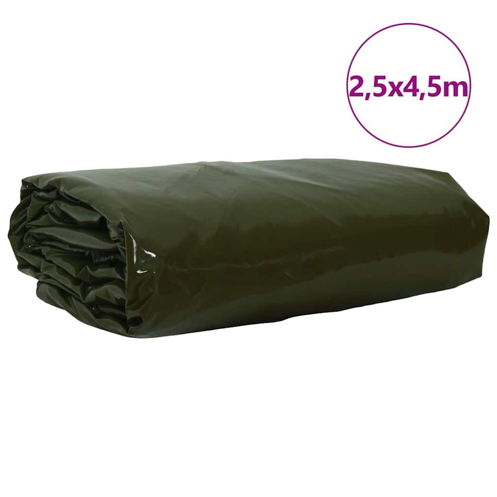 Найлон 650g / m² Маслинено зелено 25 x 45 m