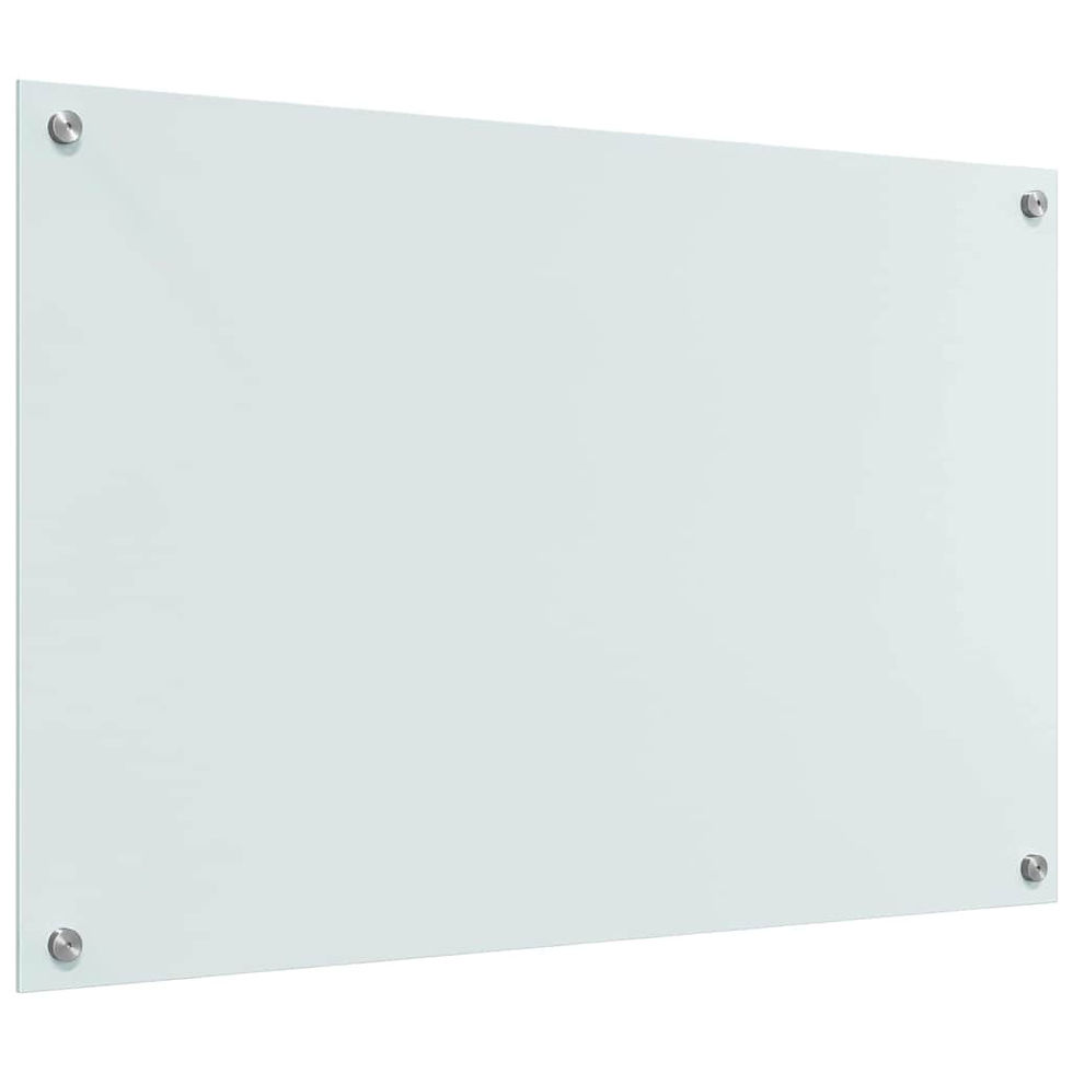 Миниатюра: Кухненски гръб 2 pcs Бяло 90 x 60 cm закалено стъкло