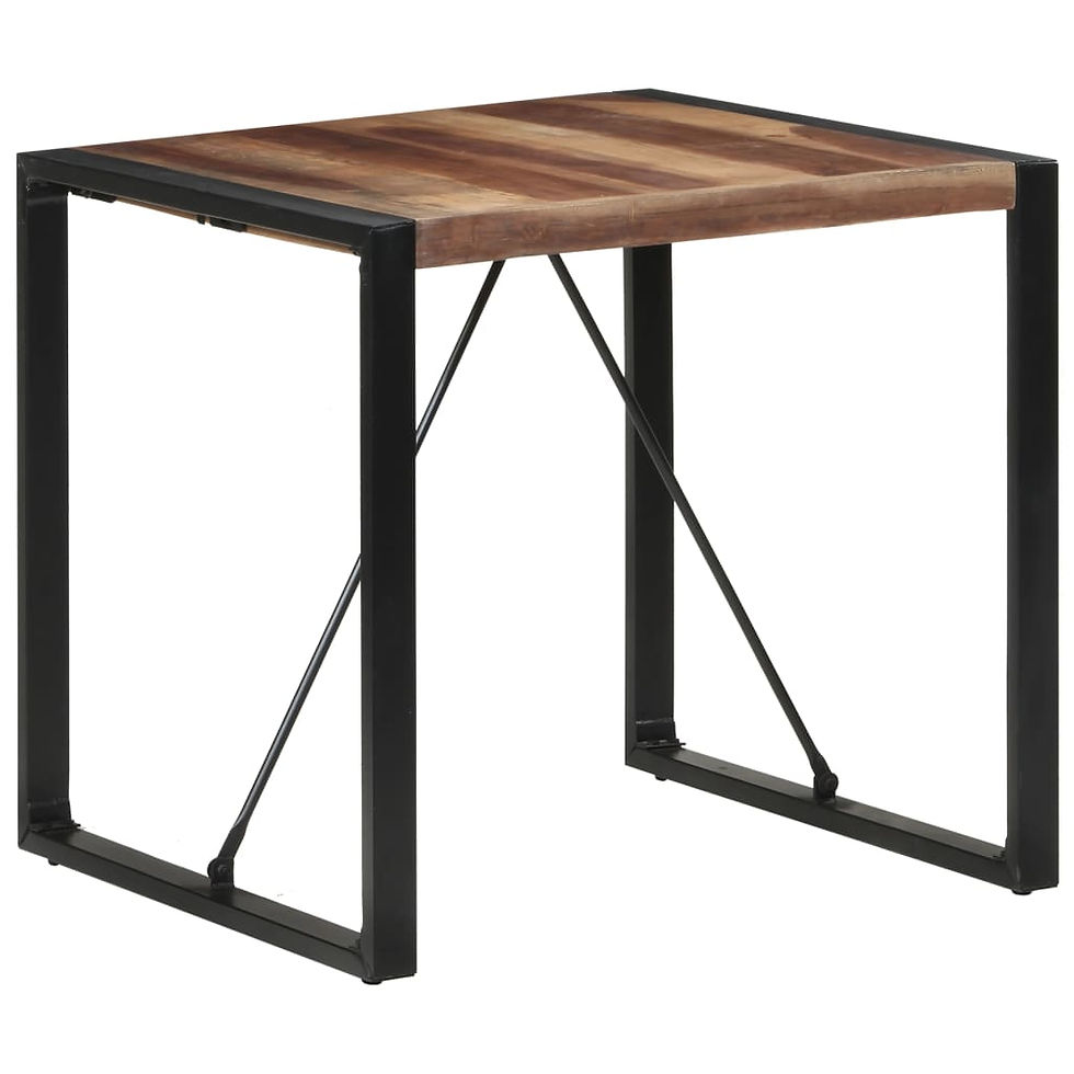 Миниатюра: Трапезна маса 80x80x75 см масивна дървесина