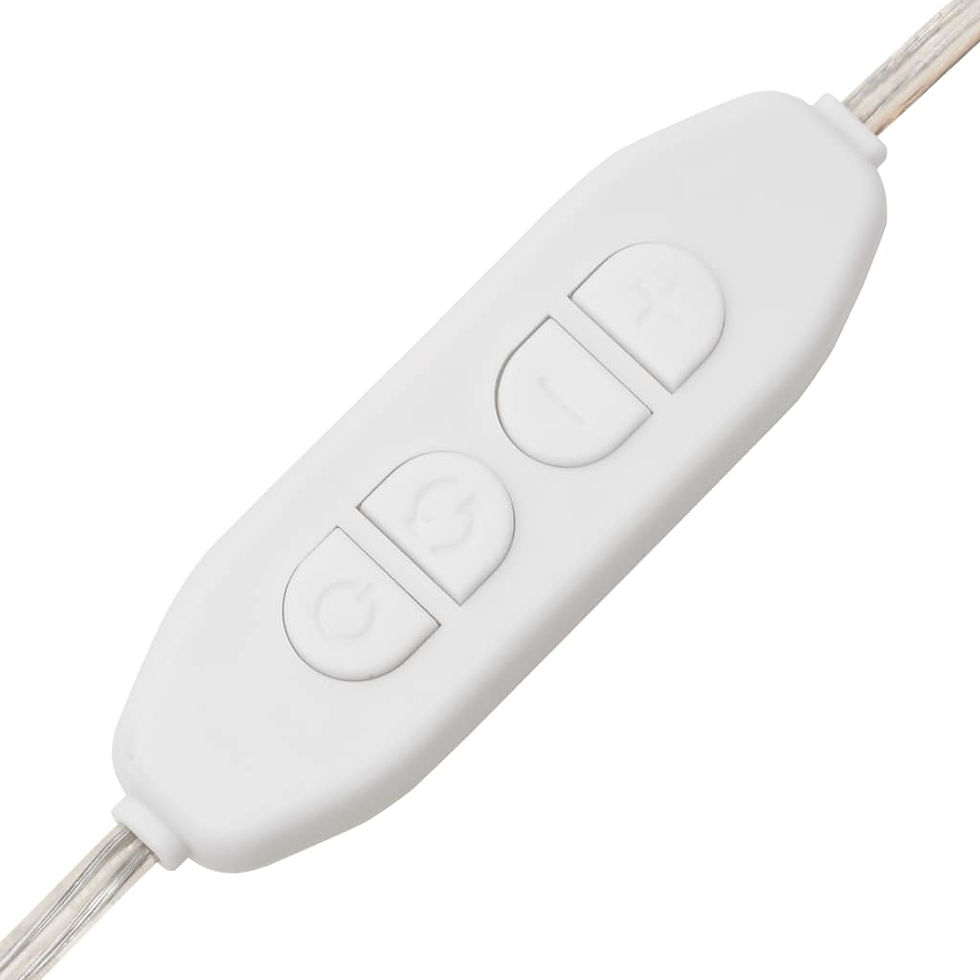 Миниатюра: Стенно огледало с LED лампи 45x100 см стъкло овално