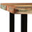 Миниатюра: Бар маса регенерирано дърво масив 150x70x107 см