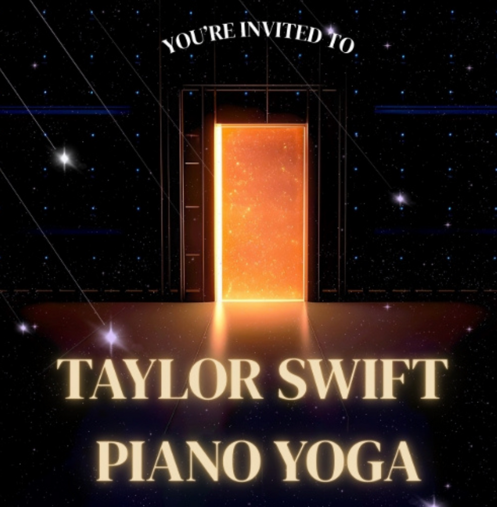 Swiftie Yoga with Live Piano Music