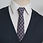 Thumbnail: Lavender and Navy Checkered Plaid Necktie