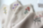 Thumbnail: Floral Embroidered Pocket Squares by Handsome and Lace