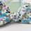Thumbnail: White, blue and sage floral bowtie