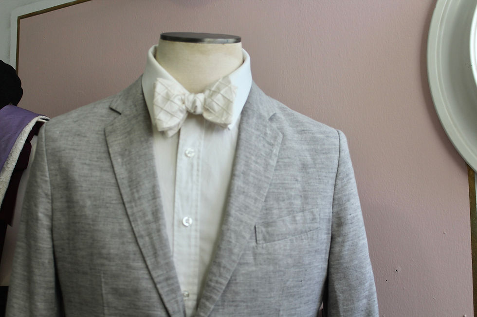 Thumbnail: Silk Groom Bowtie