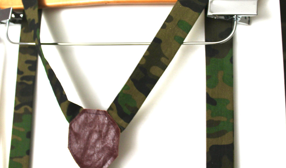 Thumbnail: Mens Camouflage Suspenders Toronto