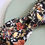 Thumbnail: Black Wildflower Neck Tie