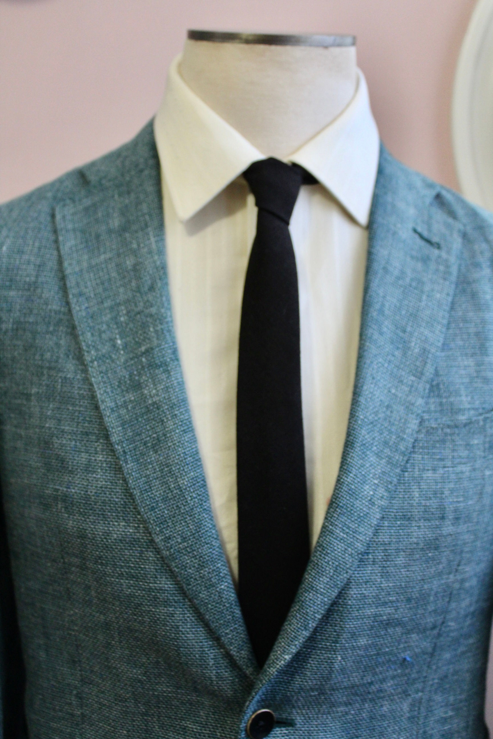 Narrow Black Necktie Toronto
