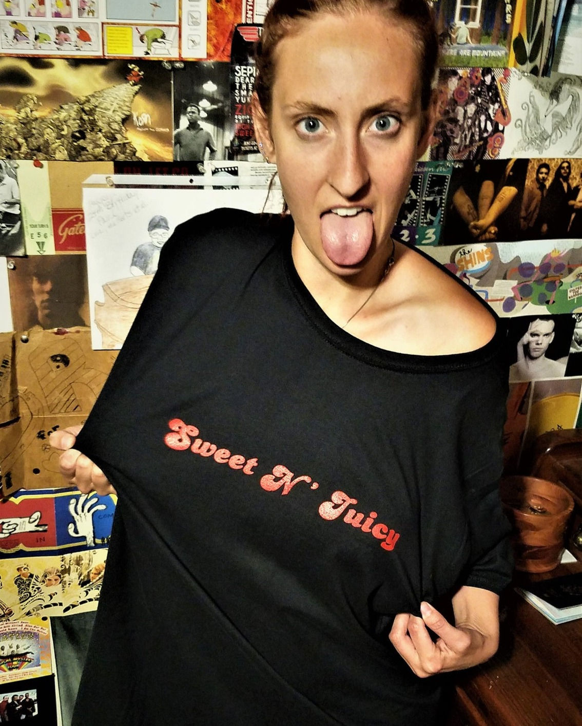 Sweet N' Juicy T Shirt - Black