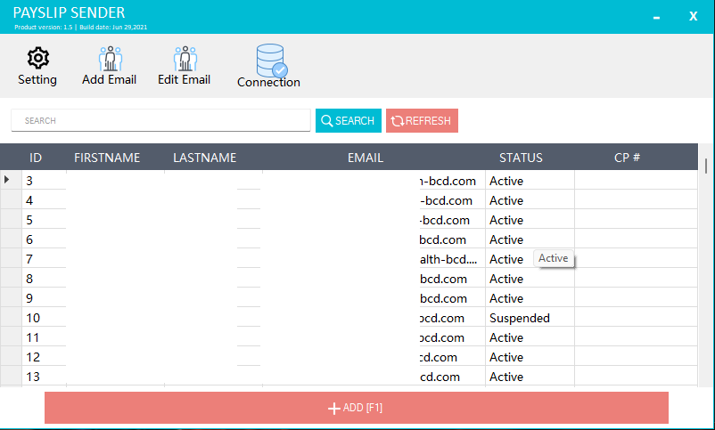 Payslip Sender