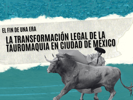 El fin de una era: La transformación legal de la tauromaquia en Ciudad de México