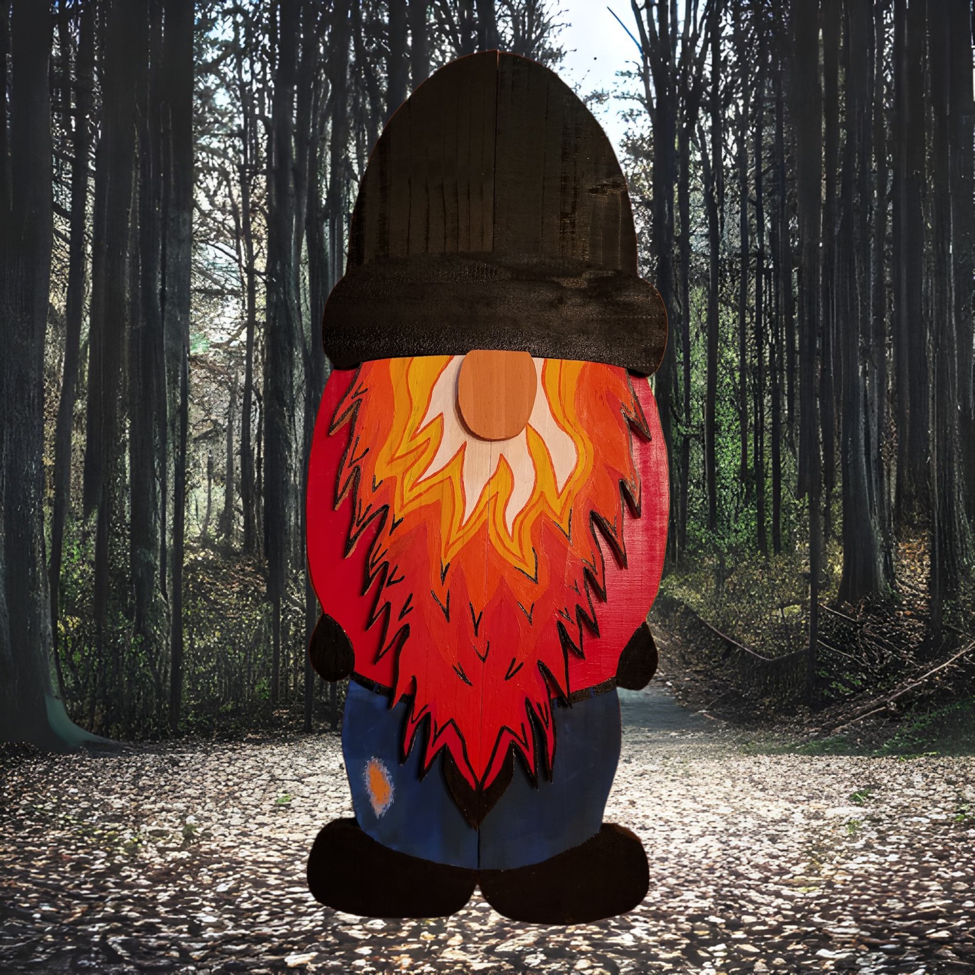 Fire beard Gnome