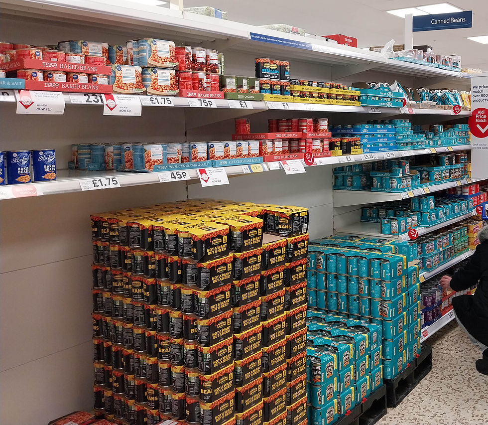 This country has an unusual obsession with flavorless and extra runny bean that are never baked and often eaten cold with breakfast.