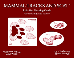 Mammal Tracks and Scat: Life-Size Tracking Guide Heartwoodpress