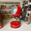 Miniatura: Italian red lamp from the 60's