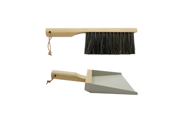 Thumbnail: Andree Jardin Traditional Dustpan & Brush (Grey)