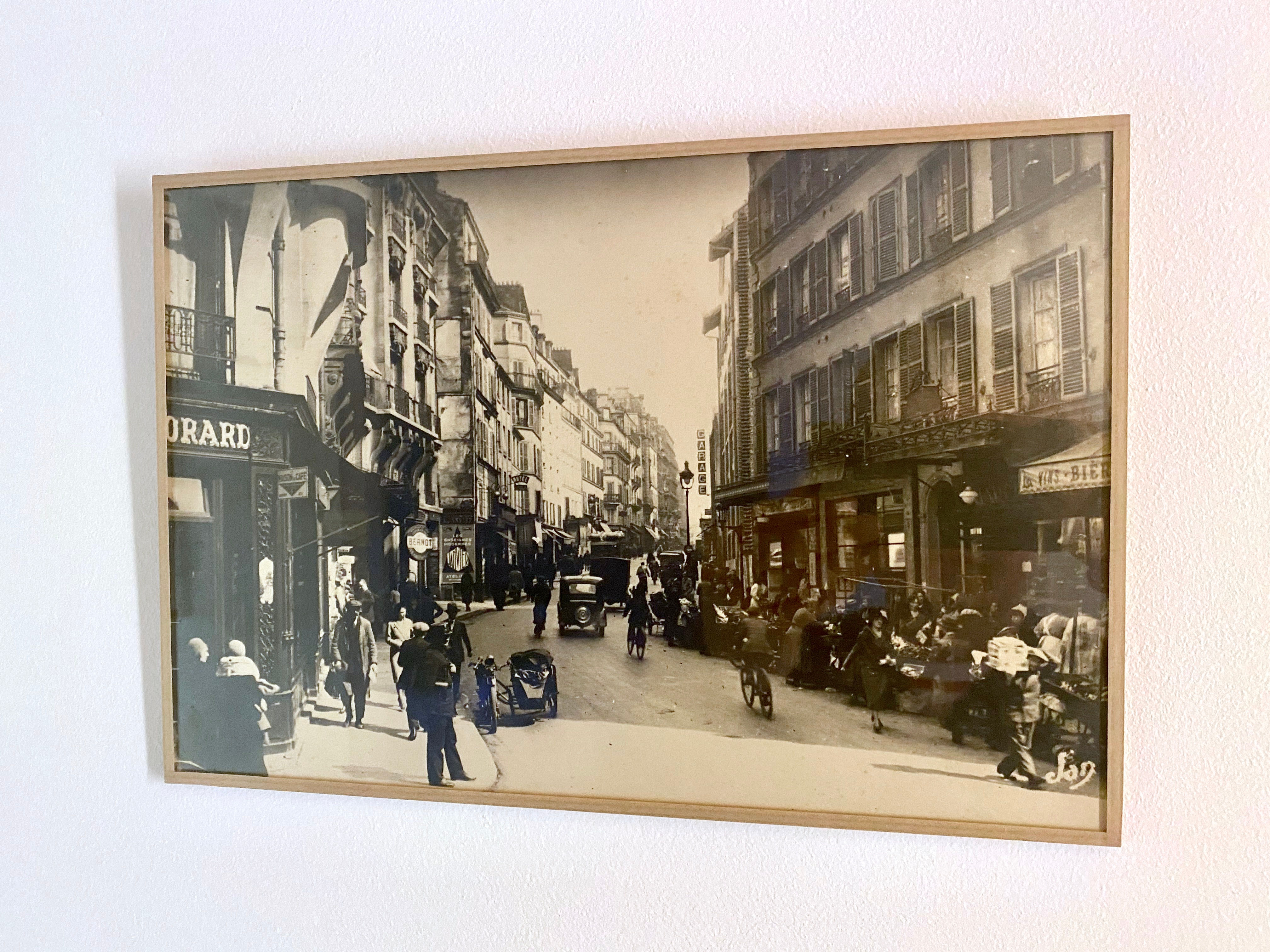 Large photo of Paris, 1930s