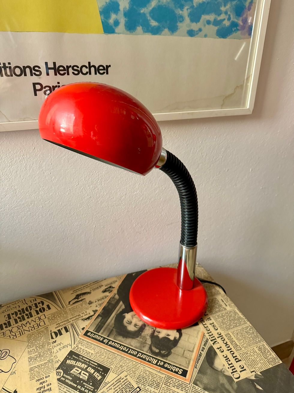 Thumbnail: Lampada da tavolo Vintage Gammalux – Anni 1980