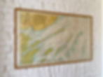 Bella mappa marittima della foce del Tamigi, 1973