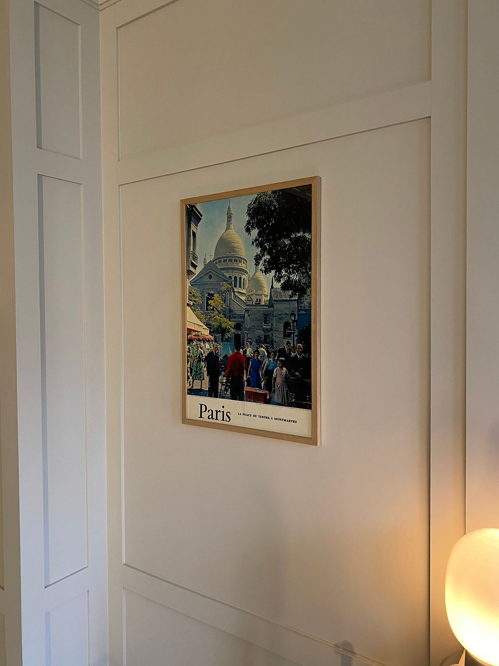 Miniature : "The art market in Montmartre" Tourist poster from 1955