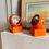 Thumbnail: Pair of Italian lamps. Design DLG gabbianelli
