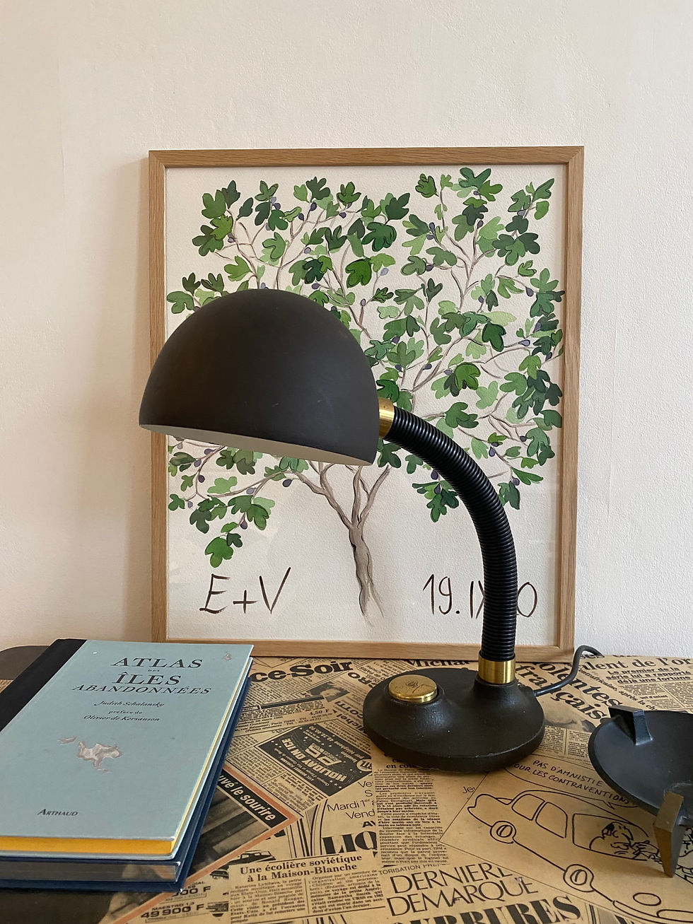 Miniatura: Desk lamp Heinz Stahl for Hillebrand