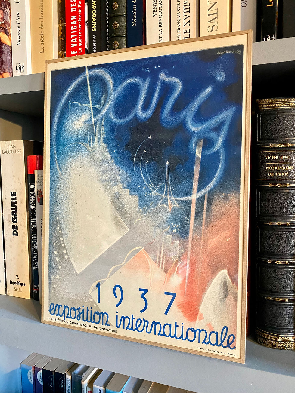Miniatura: Original poster by Beaudouin & Lods for the 1937 Universal Exhibition in Paris