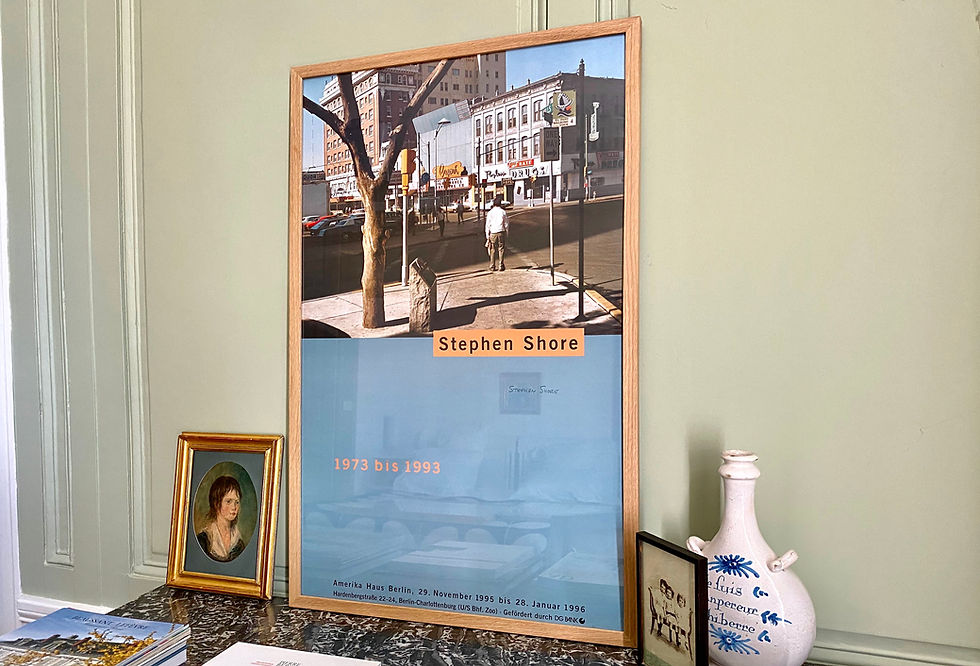 Thumbnail: Stephen Shore - "El Paso Street, Texas, July 5, 1975" Signed by Stephen Shore