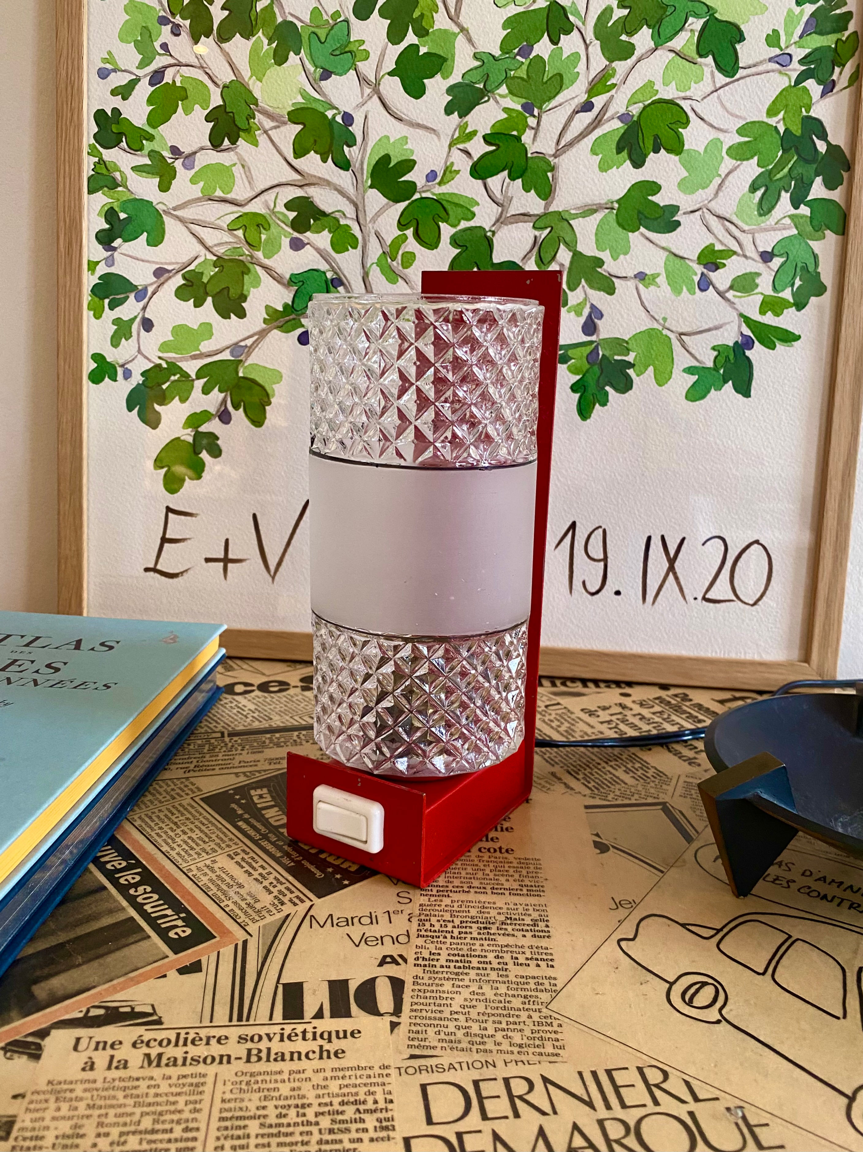 Lovely Italian lamp from the 70's