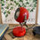 Miniatura: Italian red lamp from the 60's