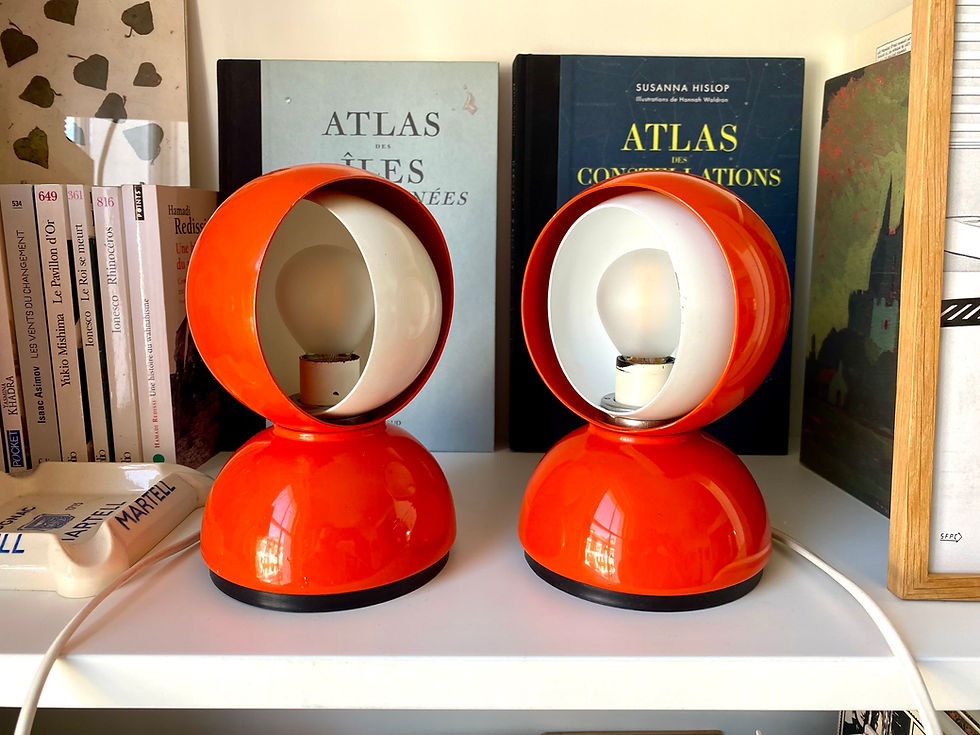 Miniatura: Pair of 60's Artemide table lamp by Vico Magistretti