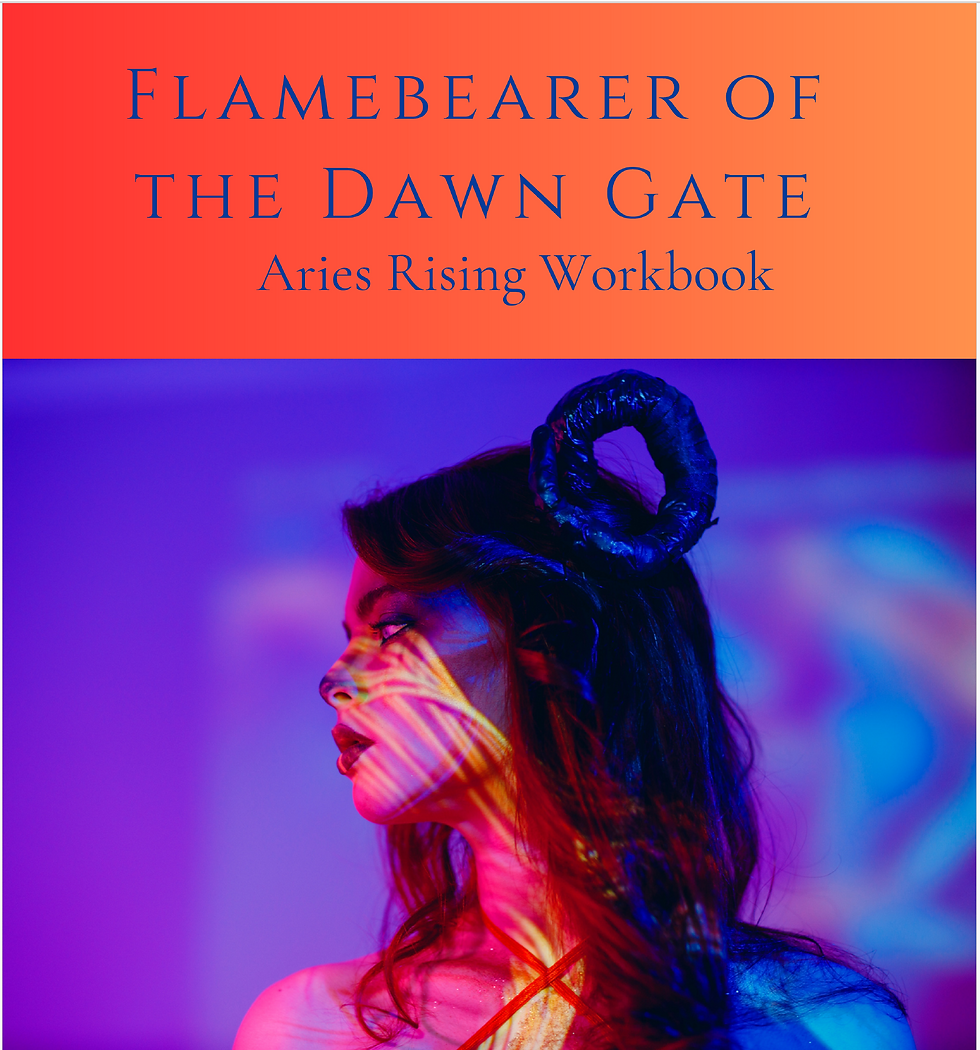 Thumbnail: Aries Rising Workbook - Flamebearer of the Dawn Gate