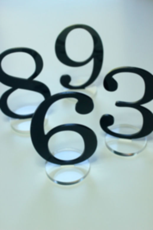 Numbers - Freestanding