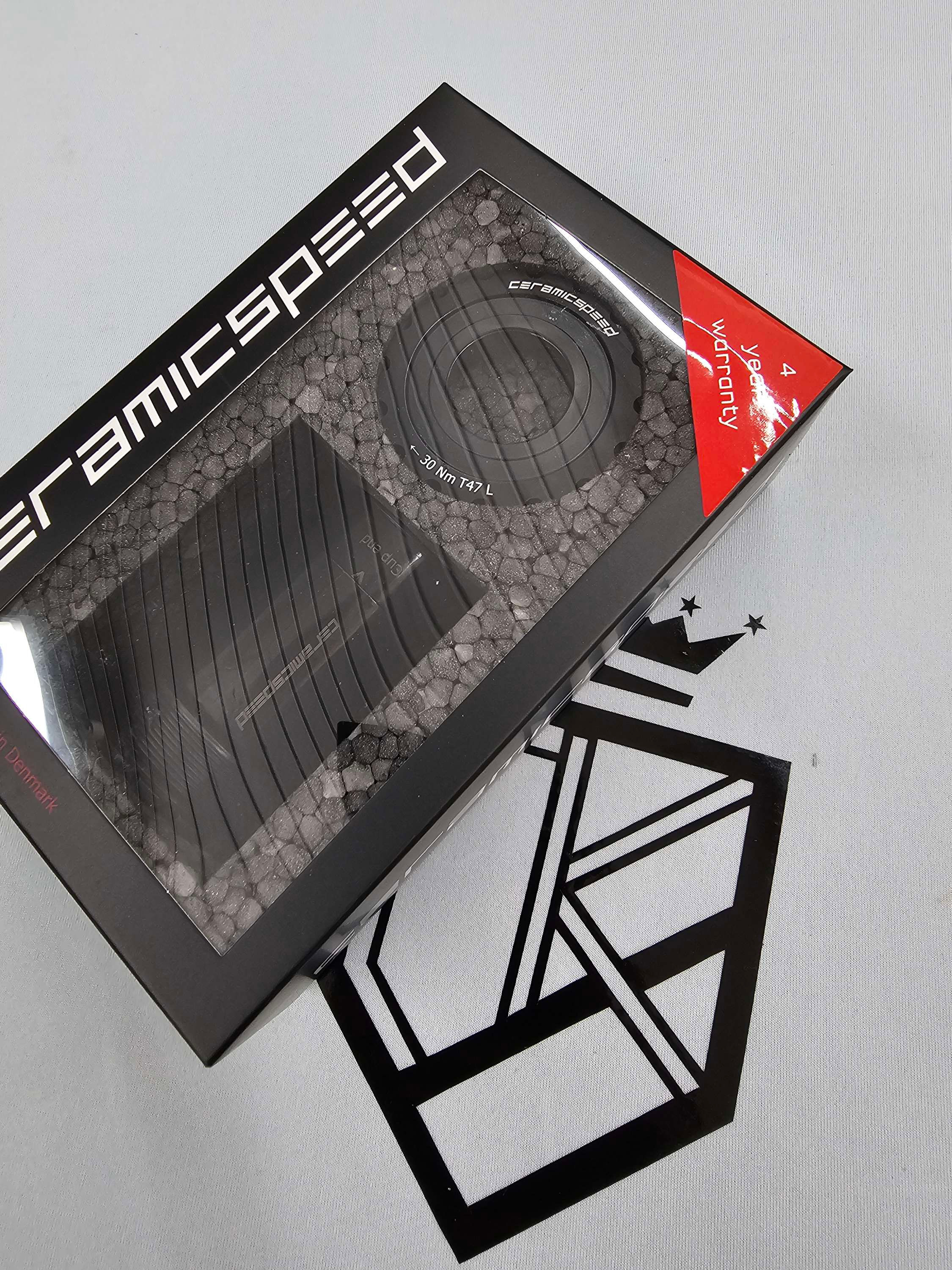 Innenlager Ceramic Speed T47/86 Shimano Schwarz