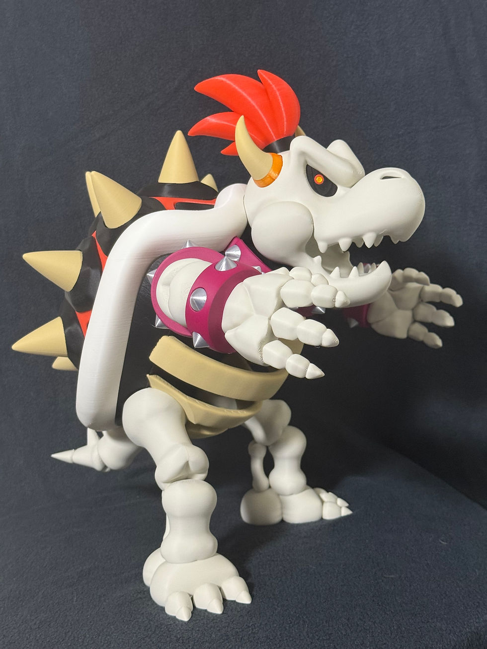 Thumbnail: Dry Bones Bowser Large Display Figure 