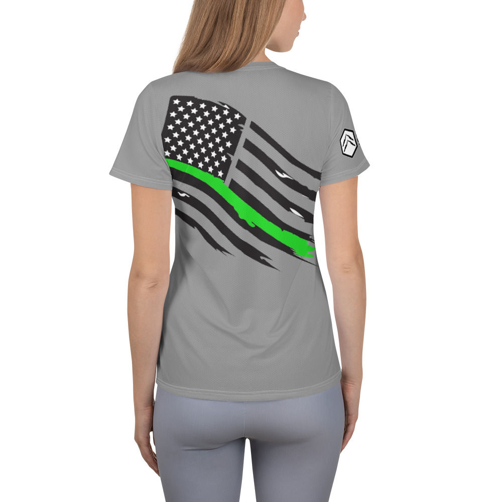 Women's Preformance Mental Health T-shirt Gray