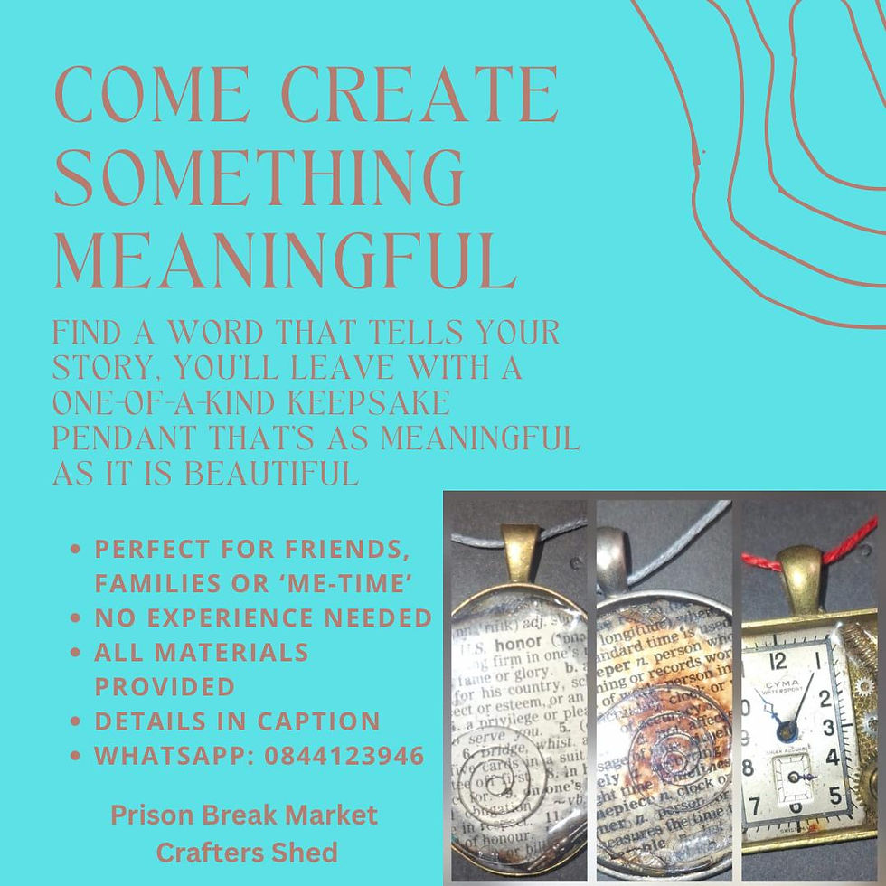 Keepsake Word Pendant Workshop