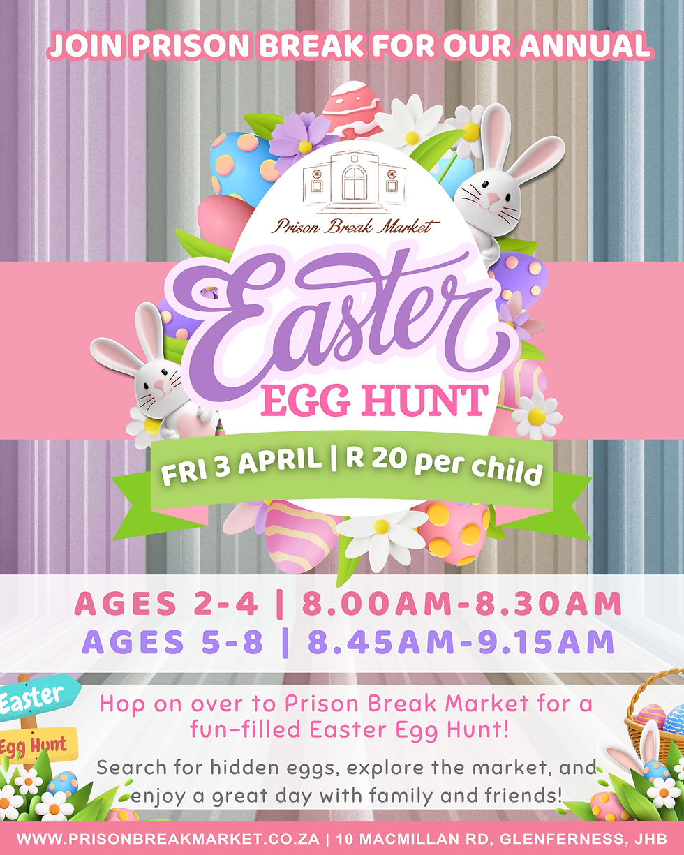 🥚 Annual Easter Egg Hunt 📍 Fri 3 April - Check times and age groups