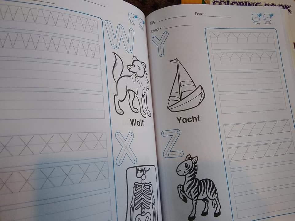 Thumbnail: Toddler ABC 123 colouring book
