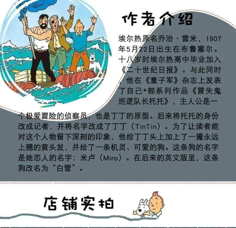 Thumbnail: 丁丁历险记青少年漫画