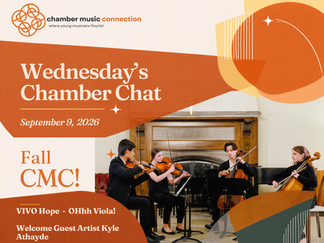 9/9/26 - VIVO Hope, OHhh Viola! & A Fall Full of Music