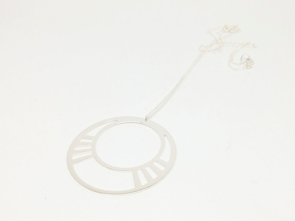 Miniature : Sautoir HISSÉ plaqué argent