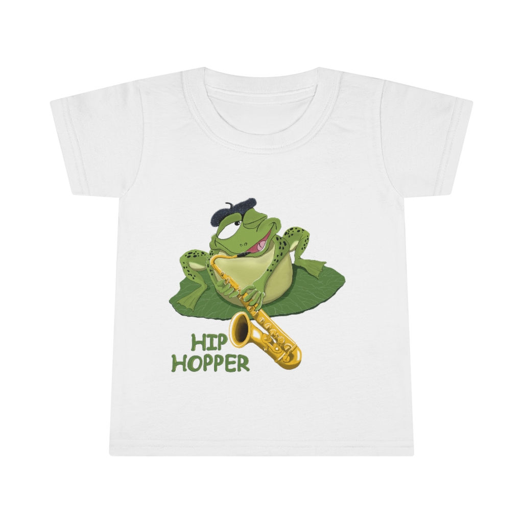 HIP HOPPER FUNKY FROG Toddler T-shirt
