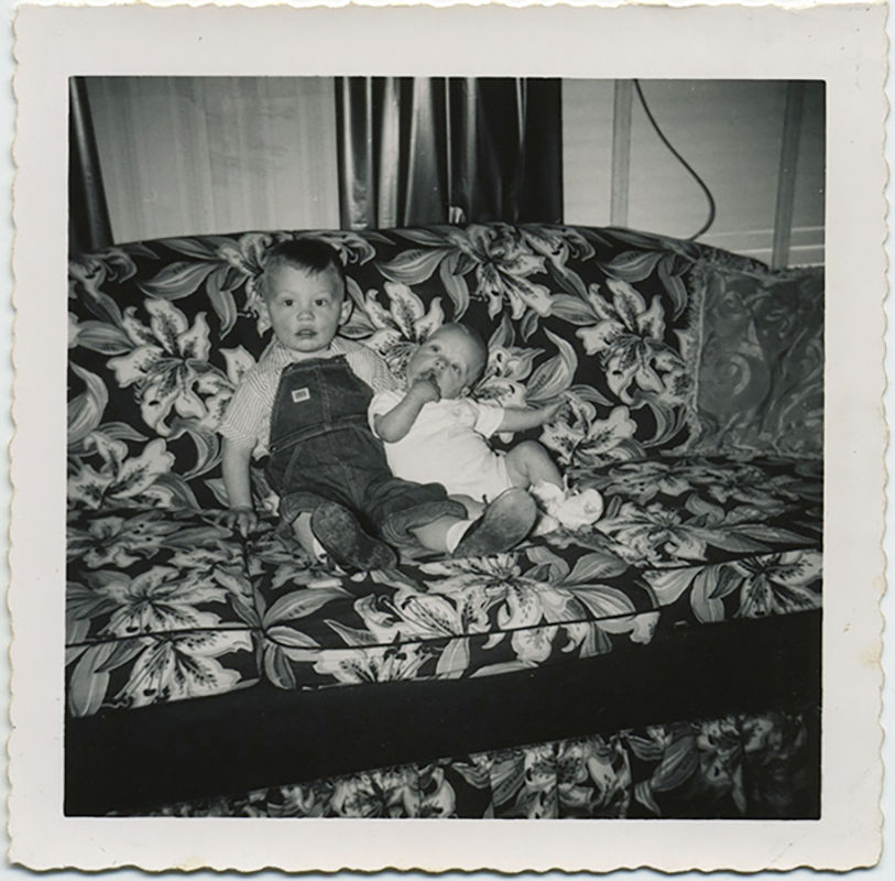 Thumbnail: SUBURBAN SURREALISM!  KIDS on COUCH & CHAIRS DIPTYCH! Feels scary!