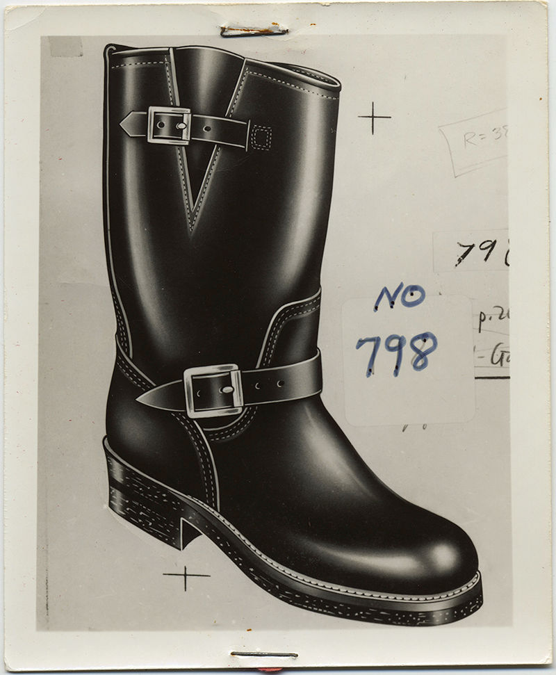 Thumbnail: TOM of FINLAND-ish BOOTS HEAVILY RETOUCHED PAINTED PHOTOS or PHOTOS of DRAWINGS
