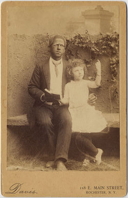 fp8376(CC-Blackface-Man-Girl-Book)